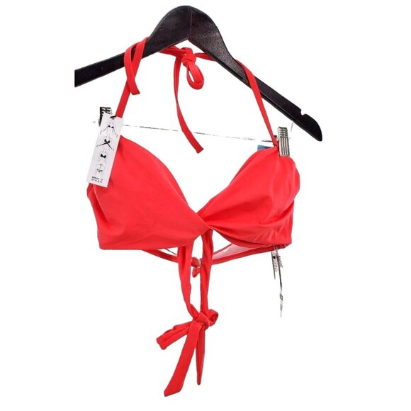 Sundazed 32/DD Bikini Top Swimsuit Simone Halter Wrap Swimwear Bathingsuit - Picture 7 of 12